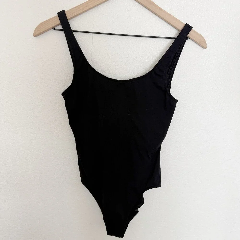 Hermes Black Vamp Low Back Super Flattering Swimsuit FR36 - Picture 2 of 6